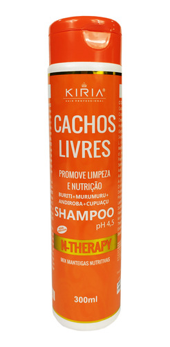 Kit Capilar Cachos Perfeitos Cachos Livres 4 Itens Kiria
