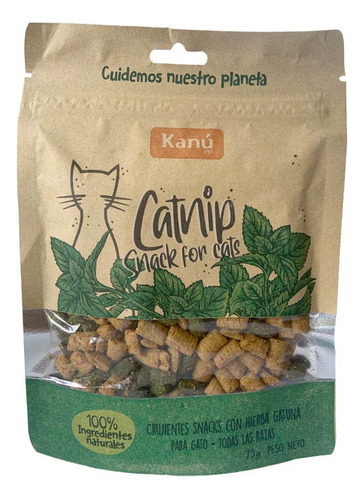 Galletas Kanu Catnip Para Gato 75 Gr