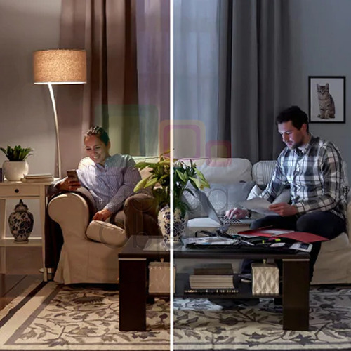 Lampara Led Philips 9w 10w = 60w E27 Casa 220v Luz Calida 3000k
