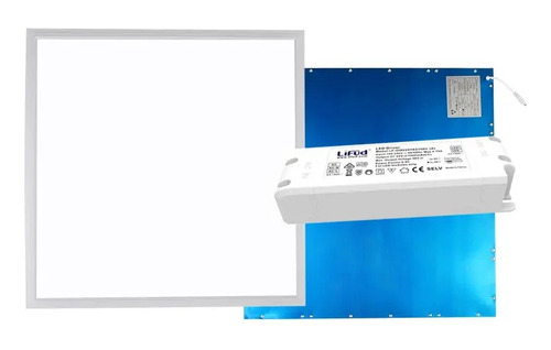 Foco Panel Led 48w Plafón Cuadrado Sobrepuesto 220v 60x60cm 
