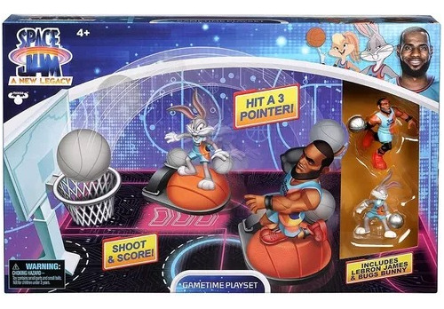 Juguete Warner Bros Space Jam 2 Play Set Lebron & Bugs Bunny