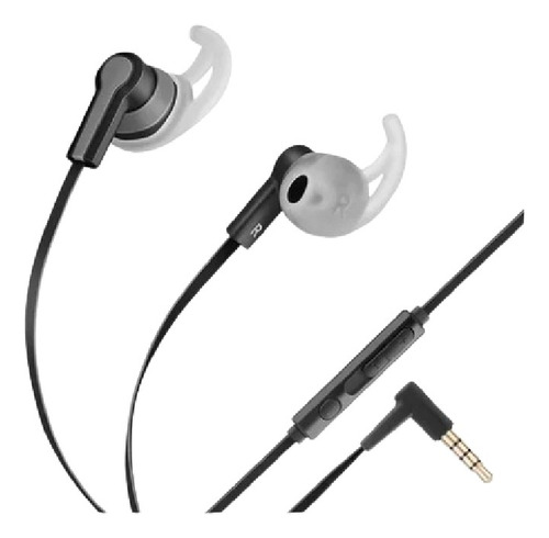 Audifonos Sport Ultradelgados Con Manos Libres.aud-348 Negro