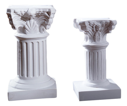 Candelabro Decorativo Con Columnas Romanas Para Exteriores,