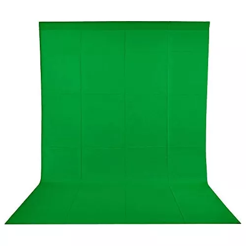 Tela Verde Chroma Key 1.8 X 3m Fotografía Vídeo Con Soporte