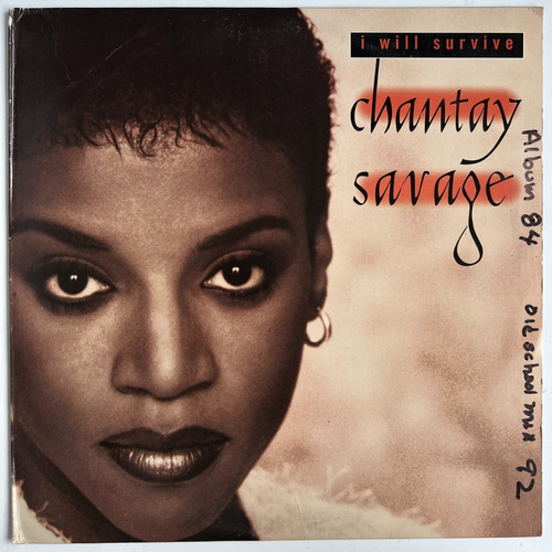 Chantay Savage - I Will Survive - 12'' Single Vinil Us