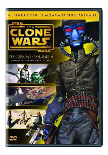 Star Wars The Clone Wars Temporada 1 Uno Volumen 6 Seis Dvd