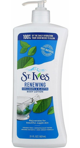 St Ives Loción Corporal Renovadora De 21 Onzas (21.0 fl Oz)