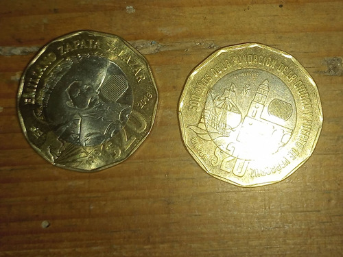  Dos Monedas De Colección 