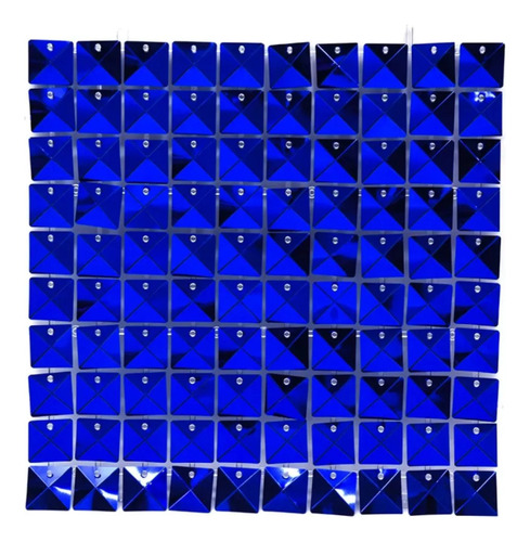 Lentejuelas Para Panel Shimmer Wall Tachas X 5000 Unidades Azul