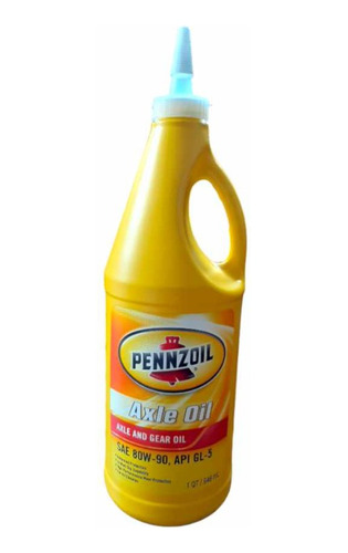 Aceite 80w90 Gl5 Pennzoil Axle Oil Diferenciales Y Engranaje