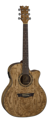 Guitarra Electroacústica Dean Exotica Quilt Ash A/e Gloss Color Gloss Natural Orientación De La Mano Diestro