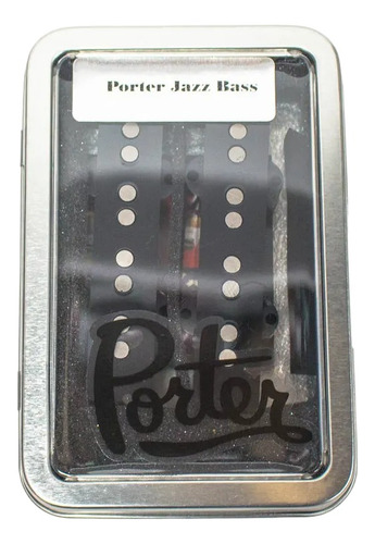 Microfonos Porter Pickups Jazz Bass Kit Set Bajo Electrico