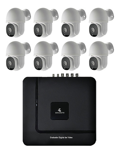 Kit Seguridad Video Vigilancia 8 Camaras Movimiento Hd 1080p
