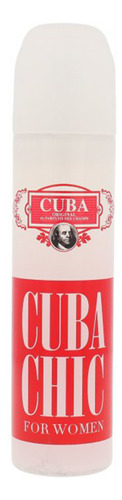 Perfume Para Dama Eau De Parfum Cuba Chic 100ml