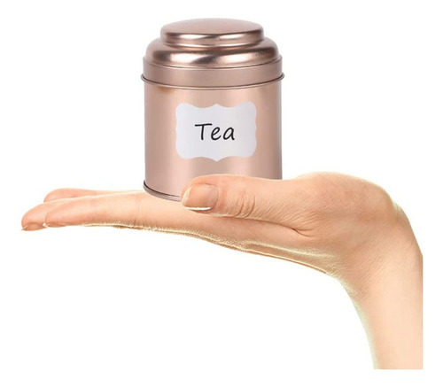 Latas De Té De 6 Piezas Con Tapas Herméticas, Lata