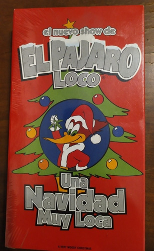 Vhs Pájaro Loco. Una Loca Navidad. Nuevo,caja Cerrada 