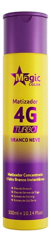 Matizador 4g Turbo Magic Color Branco Neve 300ml