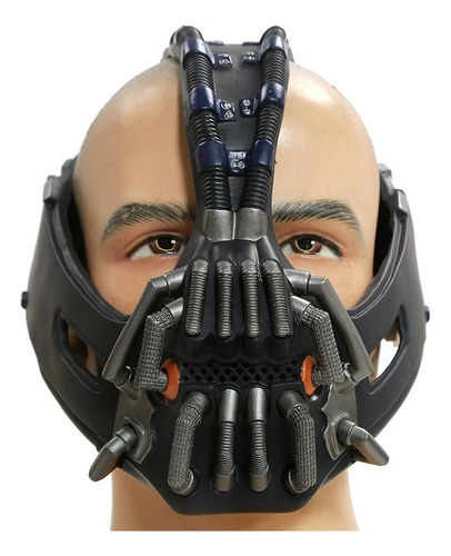 Batman Bane Máscara De Cosplay Media Cara Disfraz Unisex