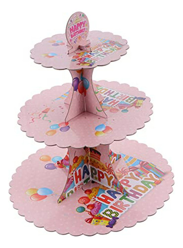 Soporte Para Pasteles De Papel Alipis - Torre De Cupcakes - 