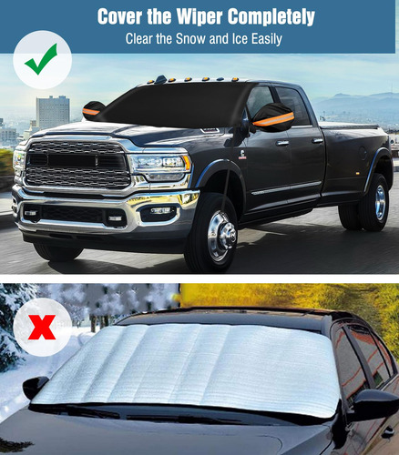 Cubierta De Nieve Para Parabrisas Ram 1500/2500/3500 2018-20