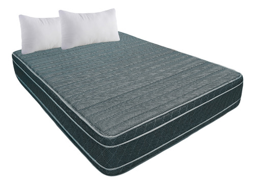 Colchón Espuma King Ayfa Diamante Dual Euro 180x200x30 110kg Color Gris oscuro