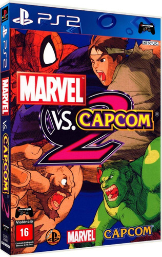 Marvel Vs. Capcom 2 Para Ps2 Slim Bloqueado Leia Descrição