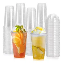 Comprar 200 Vasos Plasticos Desechables Vaso Tapa Domo Con Hoyo 24oz Vaso Desechable Plástico Vaso Plástico Vasos Plasticos Grandes Vasos Descartables Vaso Domo Vasos Para Bebidas Domo Pasteleriuscl