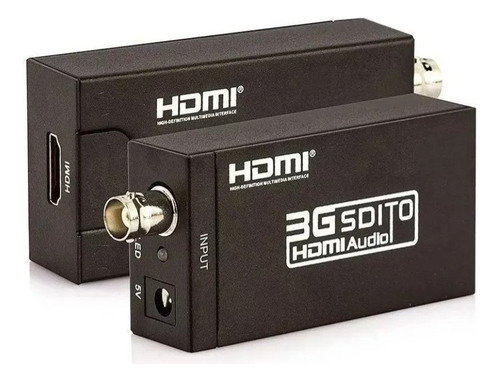 Conversor Adaptador Sd-sdi, Hd-sdi E 3g-sdi Para Hdmi V1.4