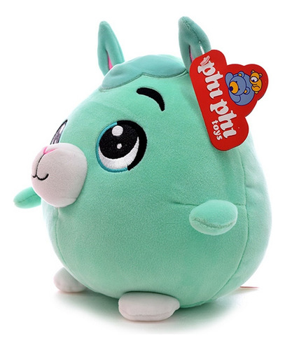 Peluche Animal Redondo Squishy Nuevo Modelo Ar1 1610 Ellobo