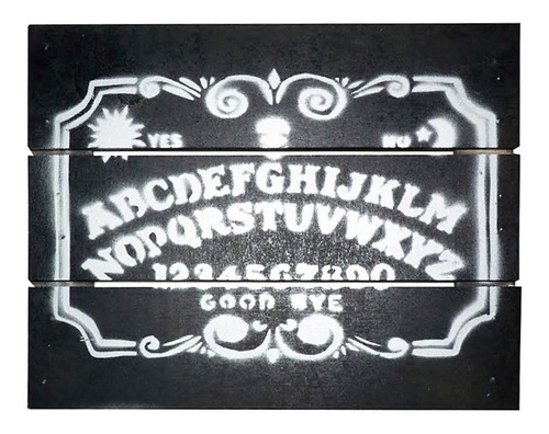 Placa Decorativa Tabua Ouija