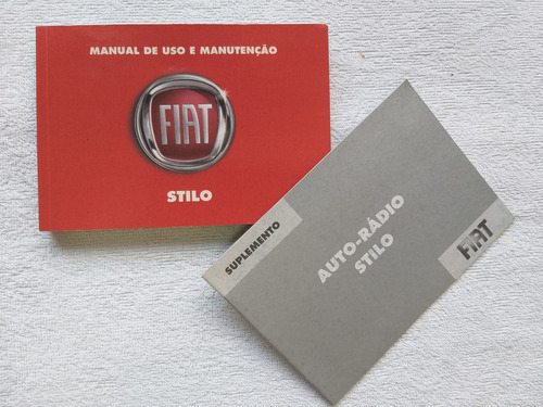 Manual Do Proprietário Do Fiat Stilo - Edição Fevereiro/2008 (Usado)