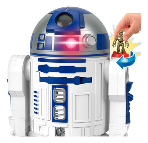 Imaginext Star Wars R2d2 Set De Juego Luz Y Sonido C3po