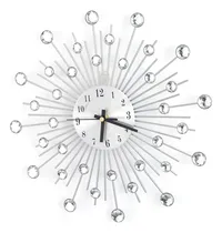 Comprar Reloj De Pared Plateado De Reloj Yosoo Yejo De Pared De Cris