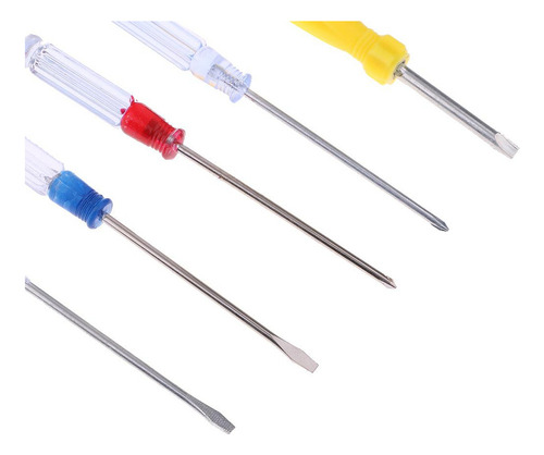 2x 5 Unids / Set Mini Destornilladores Plana En Cruz,