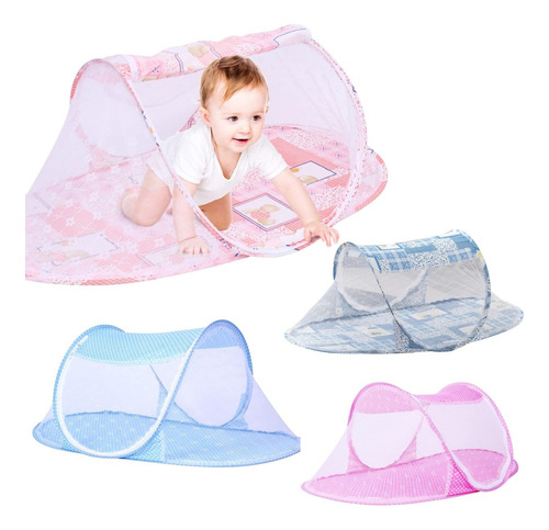 Mosquitero Toldillo Para Bebe Plegable Portátil Cuna 