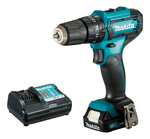 Taladro destornillador a batería Makita HP333Dwyx3 de 12 V