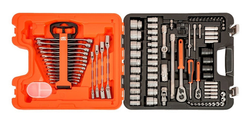 Set Herramientas Bocallaves Bahco 94 Pzs Combinadas Caja