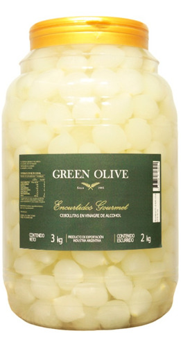 Cebollitas En Vinagre Green Olive 2 Kg