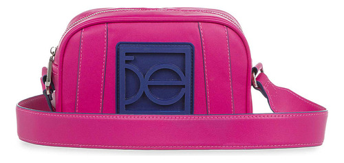 Bolsa Cloe Para Mujer Crossbody Con Maxi Rubber Color Rosa