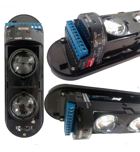 Barrera Infrarroja Exterior Alarma 60 Mts Doble Haz Pctecno