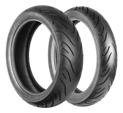 Par Technic 180/55-17 Tras 120/70-17 Diant Bandit Hornet Fz6