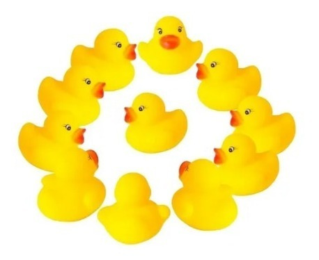 Juguete Mini Patitos De Hule Patos Bañera Paquete 50 Piezas