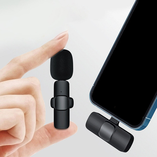 Micrófono Lavalier Inalámbrico Micrófono De Solapa Con