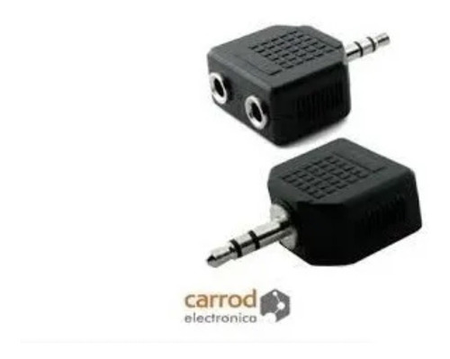 Conector 2 Audifono 3.5mm iPhone iPod Mp4 Cnt-a10