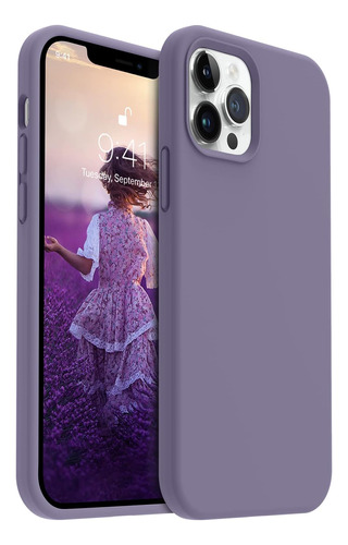 Funda Aotesier Para iPhone 12 Pro Max Lavender