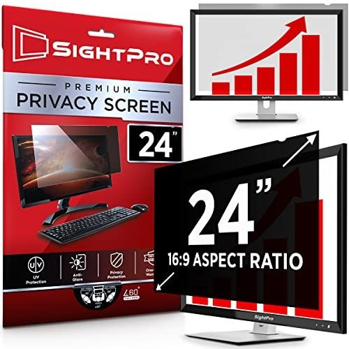 Filtro Privacidad 24puLG Para Monitor 16:9 - Anti-glare Y