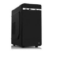 Gabinete Kmex Mini Torre/micro Atx Cm-01a7 Negro Fuente De P