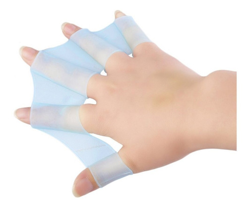 De Silicona De Natación De La Mano Aletas Aletas De La Palm