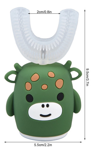. H Cepillo Dientes Eléctrico Recargable En Forma U Para