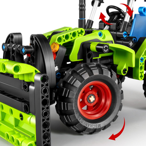 De Tractor A Cosechadora Para Armar! 2 En 1 346 Pcs.
